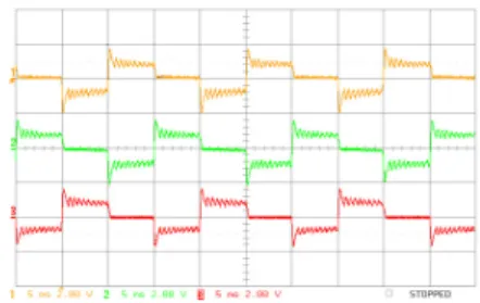 Fig.  13.  Phase  current  and  voltage  across  dump  capacitor