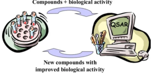 Fig. 1. The concept of QSAR model [10].