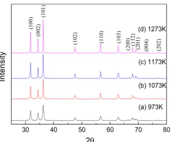 Fig. 3. Nitrogen adsorption isotherm of ZnO powder prepared in the micro drop/bubble fluidized reactor (U C =6.0 L/min, U MB = 0.2 L/min, C Zn =0.4 mol/L).