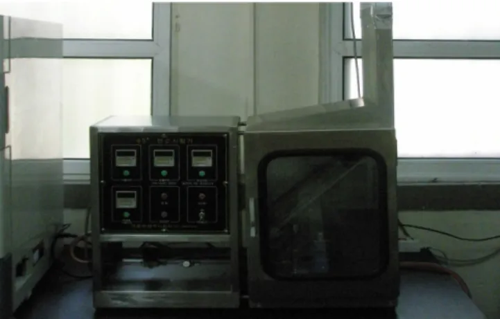 Table 1. Specimens used for this study Sanmple Component