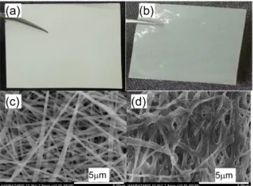 Fig. 3. Linear sweep voltammetry results of PAN nonwoven sepa- sepa-rators coated with 6 M KOH and 6 M KOH + PAAK (3 wt%) at the scan rate of 50 mV s −1  in the potential range of 0-2 V (vs