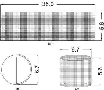 Fig. 4. Temperatures of products measured inside the column.