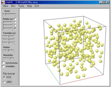 Fig. 3. Setup of simulation project.
