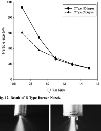 Fig. 13. Examples of trouble in burner.