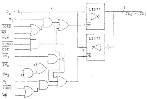 그림  7 ・  리 후레 쉬 제 어 회 로 Fig.7. Refresh control circuit