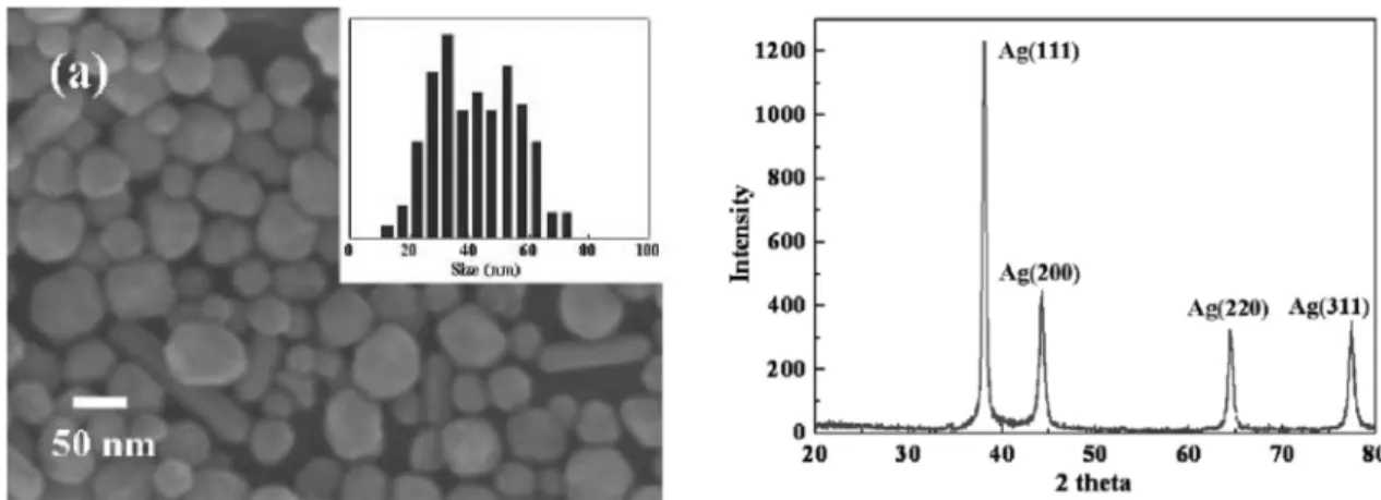 Fig. 12. Schematic illustration of Ag nanoparticles by using two different injection methods.