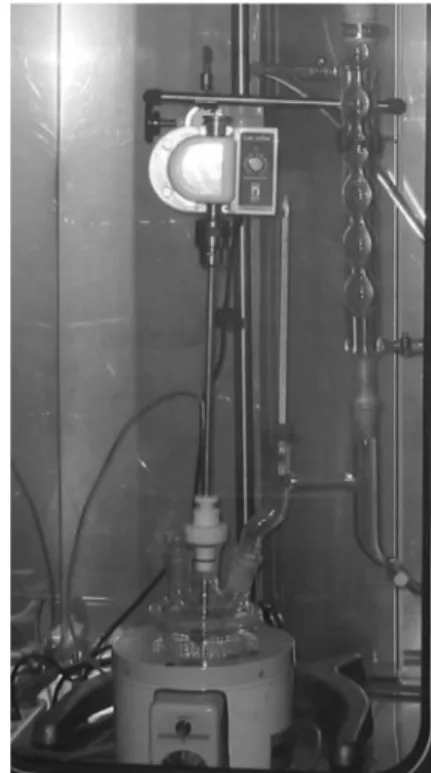 Fig. 2. Two-level experimental design of 10 PF resins. Fig. 3. Experimental equipment.