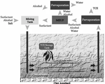 Fig. 8. Schematic diagram of integrated remediation process for TCE- TCE-contaminated soil.