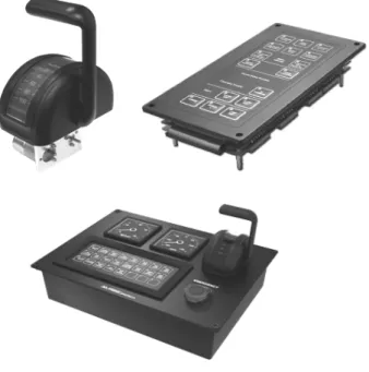 Fig. 6 Local Control/Display Unit and Local Box- Bridge/ECR 조종장치와 결합 가능한 구조  및 기구설계 