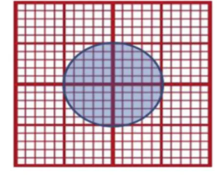 Fig.  4  The  area  exposed  to  pressure  values  above  half  of  the  maximum  pressure 