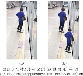 Fig.  5  (a)  NMS  image  and  (b)  line  detection  by  hough  transform  of  the  hysteresis  thresholded  image  for  fig 