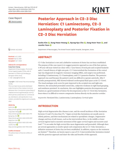 posterior-approach-in-c2-3-disc-herniation-c1-laminectomy-c2-3