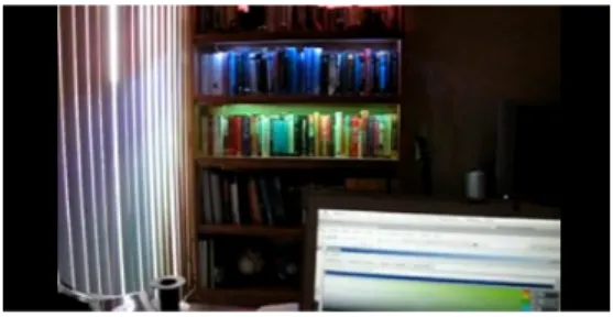 그림 2. ZigBee Controlled LED Furniture          Lighting 시스템
