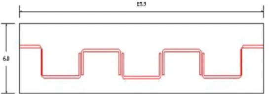 그림 11. Microstrip BPF의 시뮬레이션 결과 Fig. 11 Simulation result of microstrip LPF