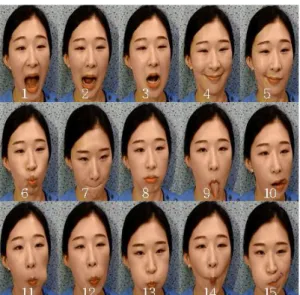 그림 2. 구강안면 훈련 영상 프로그램 Fig. 2 Orofacial training video program