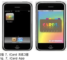 Fig. 8. Example of card search