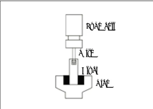 Fig. 1. Schematic diagrams of the micro-shear strength. 