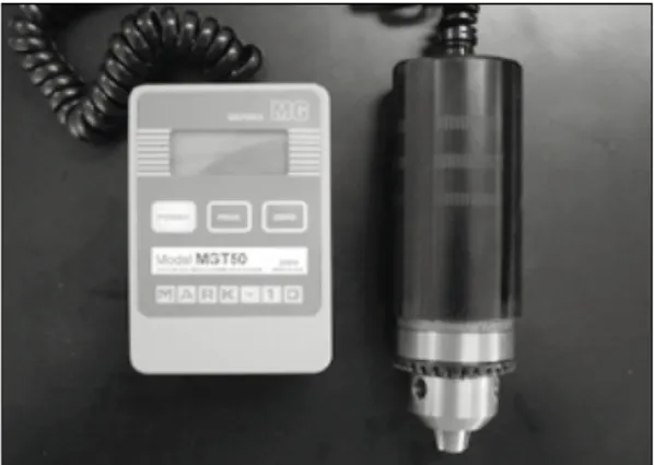 Fig. 3. Mold for cyclic loading test. Fig. 4. Digital torque gauge.