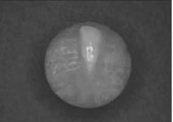 Fig. 2-A. Top view of Ultradent test Fig. 2-B. Side view of test assemble