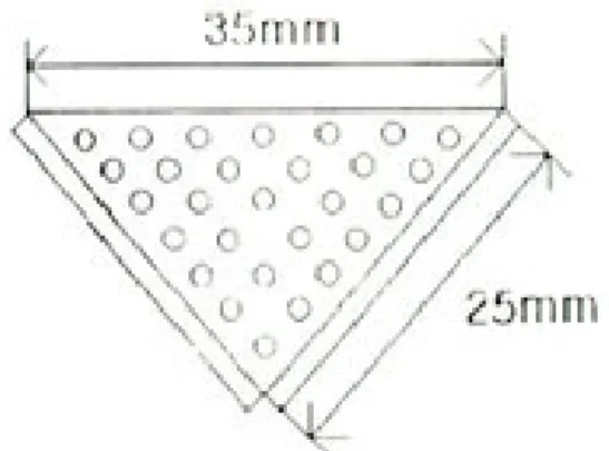 Fig. 1. Wax pattern of specimen.
