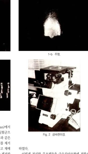 Fig. 2  금속현미경.