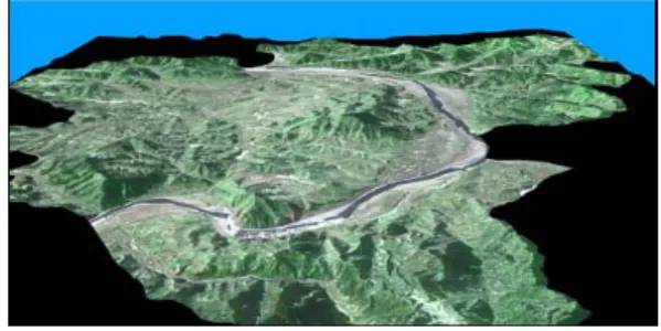 Fig.  5  Route  selection  by  3D  Image  and    CAD 