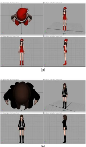 그림  6.  3D  MAX를  이용하여  모델링  하는  과정 Fig.  6  The  modeling  using  3D  MAX