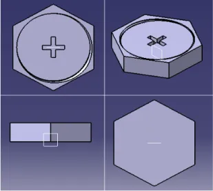 그림  4.  건축자재용  RFID  패키징  조립도면 Fig.  4  Assembly  drawing  of  RFID  packaging  for 