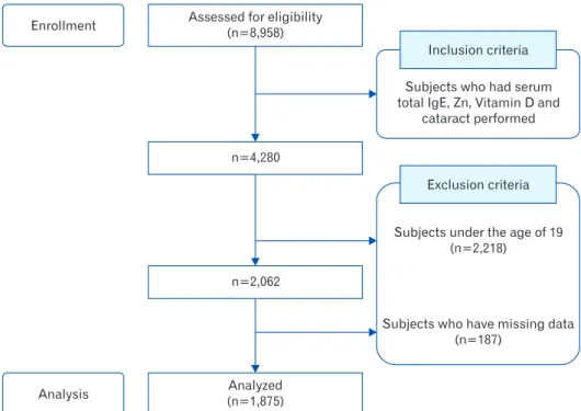 Figure 1. Flowchart of the study.