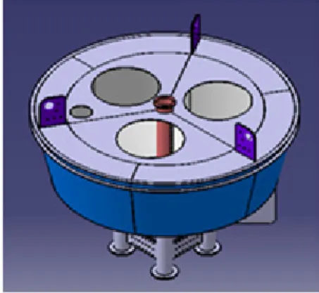 Fig.  4  Buoy  hull  with  three  holes