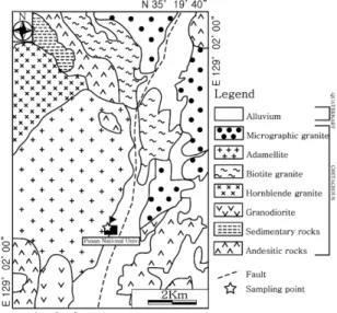 Fig. 1. Geological map of the Geumjeong-gu(Modified from Son et al., 1978).