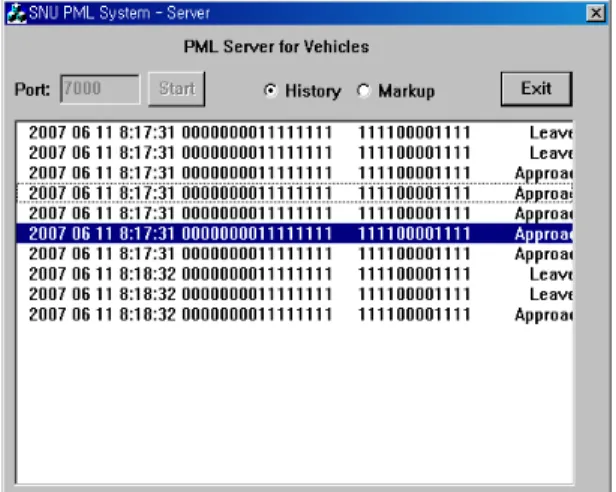 그림  11.  PML  Server  Agent  팝업 Fig.  11  PML  server  agent  (popup)