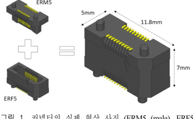 그림  2.  커넥터 핀의 체결 형상 Fig.  2.  Pin  mating  in  connector.