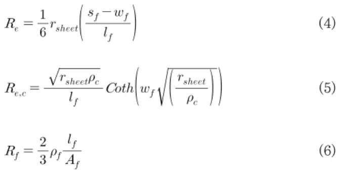 Fig. 1. Introduction of a shingled solar cell using ribbon  (4) (5) (6)