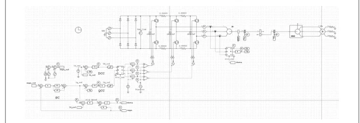 Fig.  6  M-G  Set  System  Circuit  using  Psim  Simulation