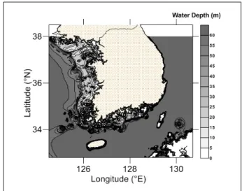 Fig.  3  Bathymetry  of  sea