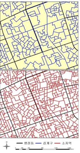 Figure 1. Spatial unit of data