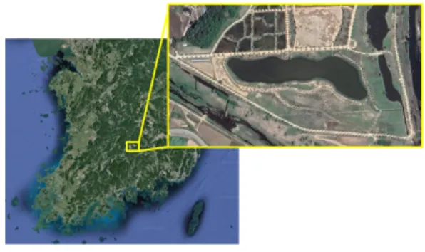 Fig. 1. Study area에 주로 SIFT(Scale Invariant Feature Transform)기법이 이