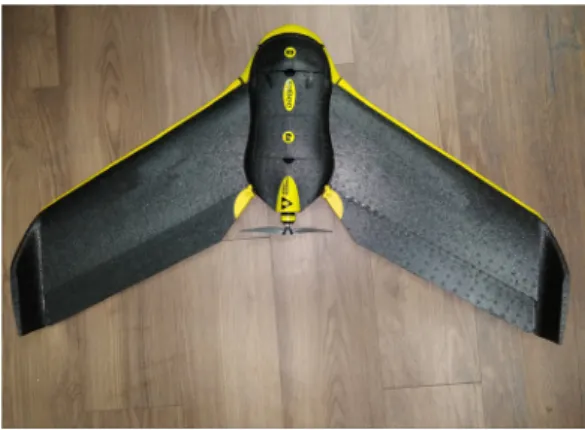 Fig. 1. eBee (UAV) drone