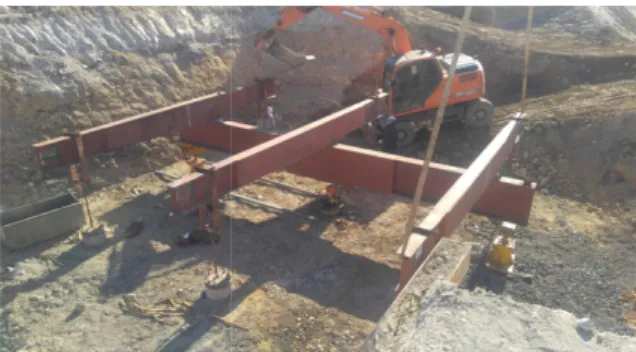 Fig. 4. Results of field static loading test