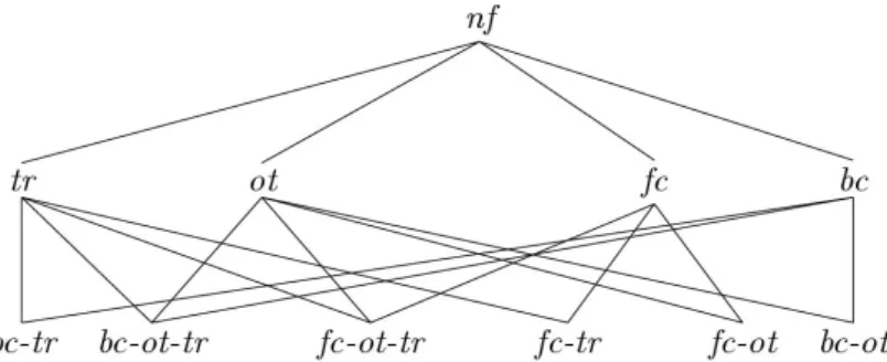 Figure 2. Type Hierarchy for the type nf