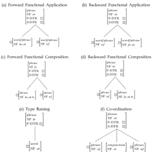 Figure 4. Category Combinatorics and the Type nf