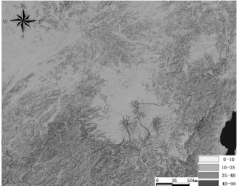Fig. 3. The slope map