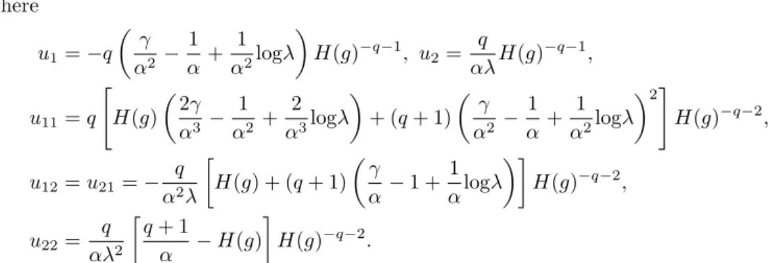 Table 3.1 Estimation of entropy for example