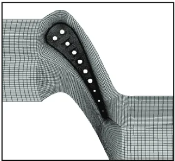 Fig.  1  C3X  vane  coordinate  system (7)