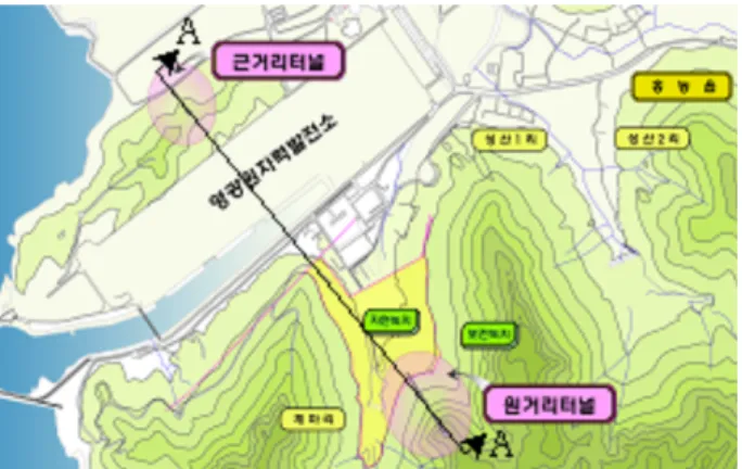 Fig. 2. The rock mass rating(RMR) in the far-site area.