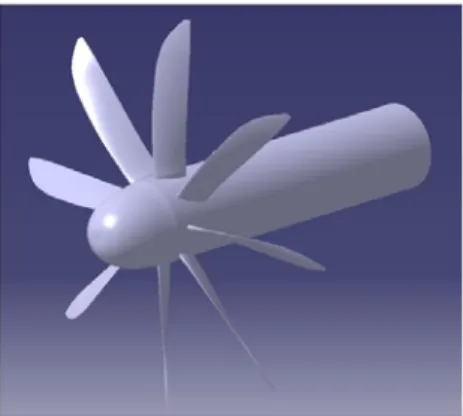 Fig.  5  Comparison  of  Advanced  with  Conventioal  propeller  Chord  Ratio