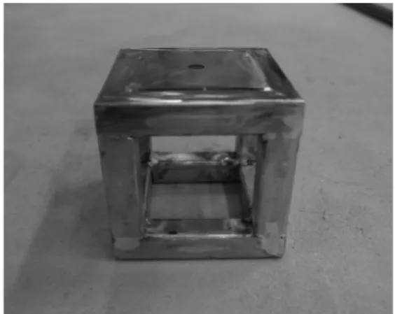 Fig. 7. The model of artificial cubed reef