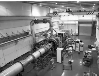 Fig.  7.  KARI  Compressor  Test  Facility공진마진을 충분히 확보하기 위하여 Ti6Al4V 소재로 디스크와 날개가 일체로 가공된 블리스크(Blisk) 형태로 가공하였다