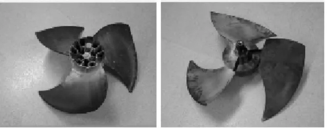 Fig.  2  Sketch  of  experimental  setup  for  fan  performance  analysisFig.  1  Two  types  of  axial  flow  fan:  Fan  A  (left)  and  Fan  B  (right)
